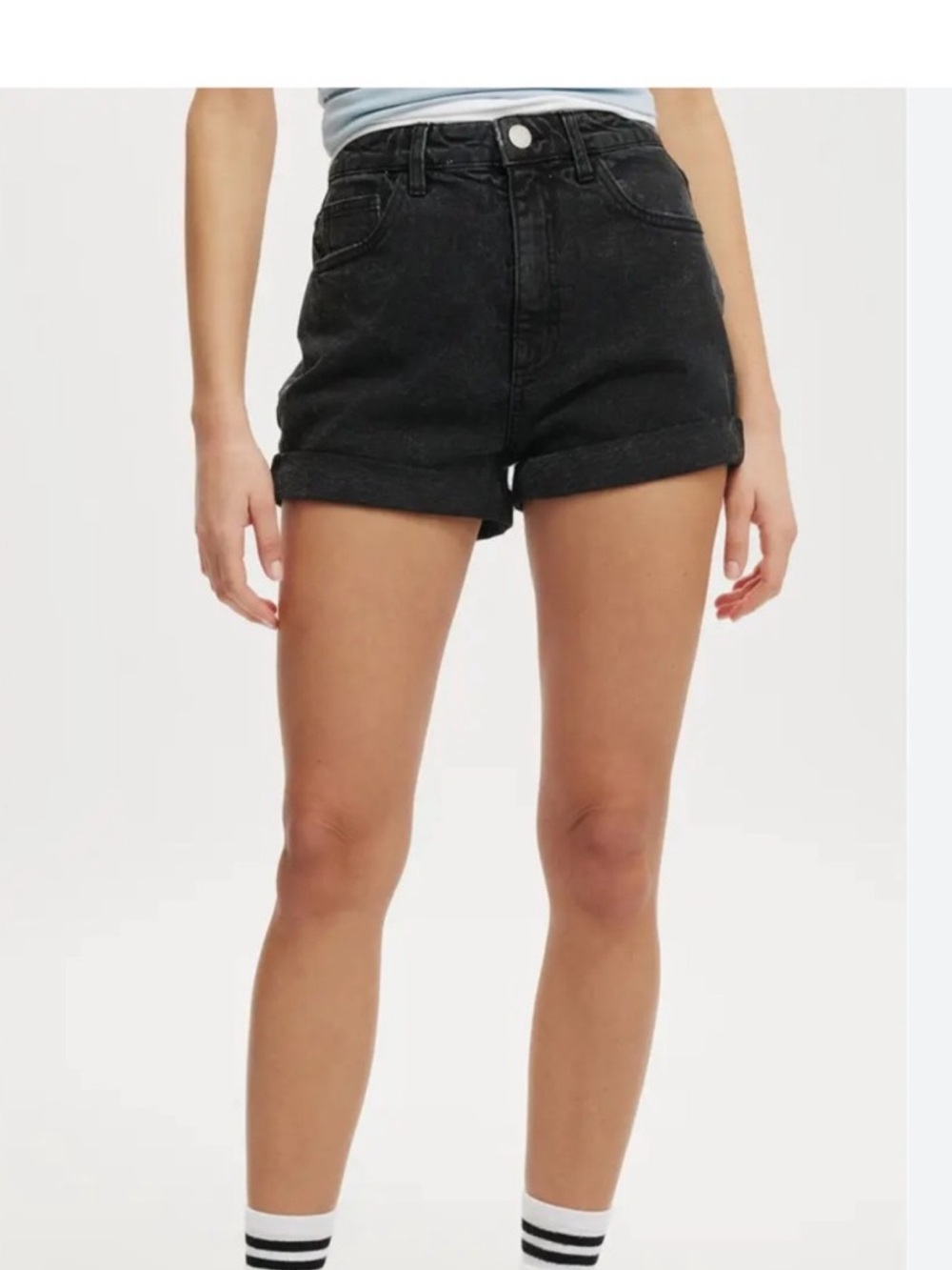 Cotton on high rise mom short